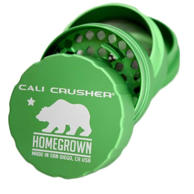 homegrown by cali crusher 4 piece pollinator face green