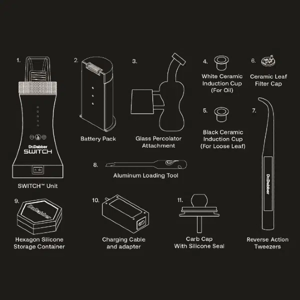 dr. dabber switch all included accessories