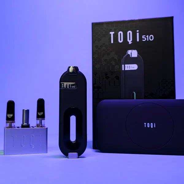 TOQI 510 DEVICE WITH CHARGER AND CARTRIGE HOLDER