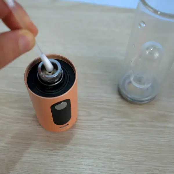 The Atomizer is too small for Q-Tips